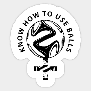 Know How To Use Balls | Germany Women's Soccer Sticker